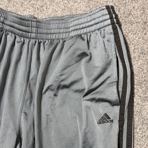 Adidas Gray Pants with Black Accents - Picture 2 of 4